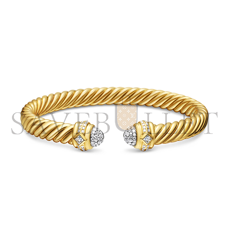 DAVID YURMAN RENAISSANCE® OVAL CABLESPIRA® BRACELET 7MM B17337D88ADIM DAVID YURMAN RENAISSANCE® OVAL CABLESPIRA® BRACELET 7MM B17337D88ADIM